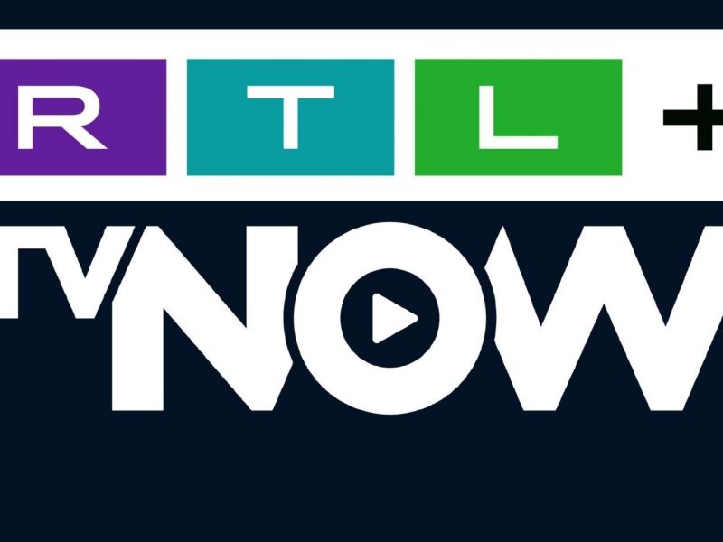 RTL Plus-Logo und TVNOW-Logo.