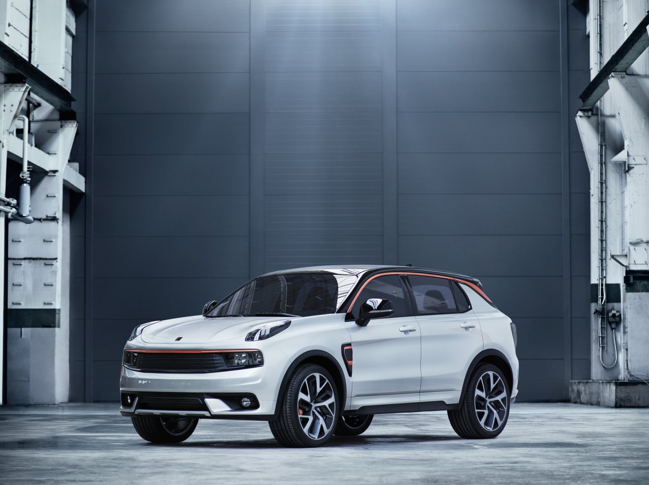 Die chinesische Neugründung Lynk & Co. will mit diesem SUV und den dazugehörigen Sharing-Services und Abo-Modellen ab 2019 den Markt aufrollen. 