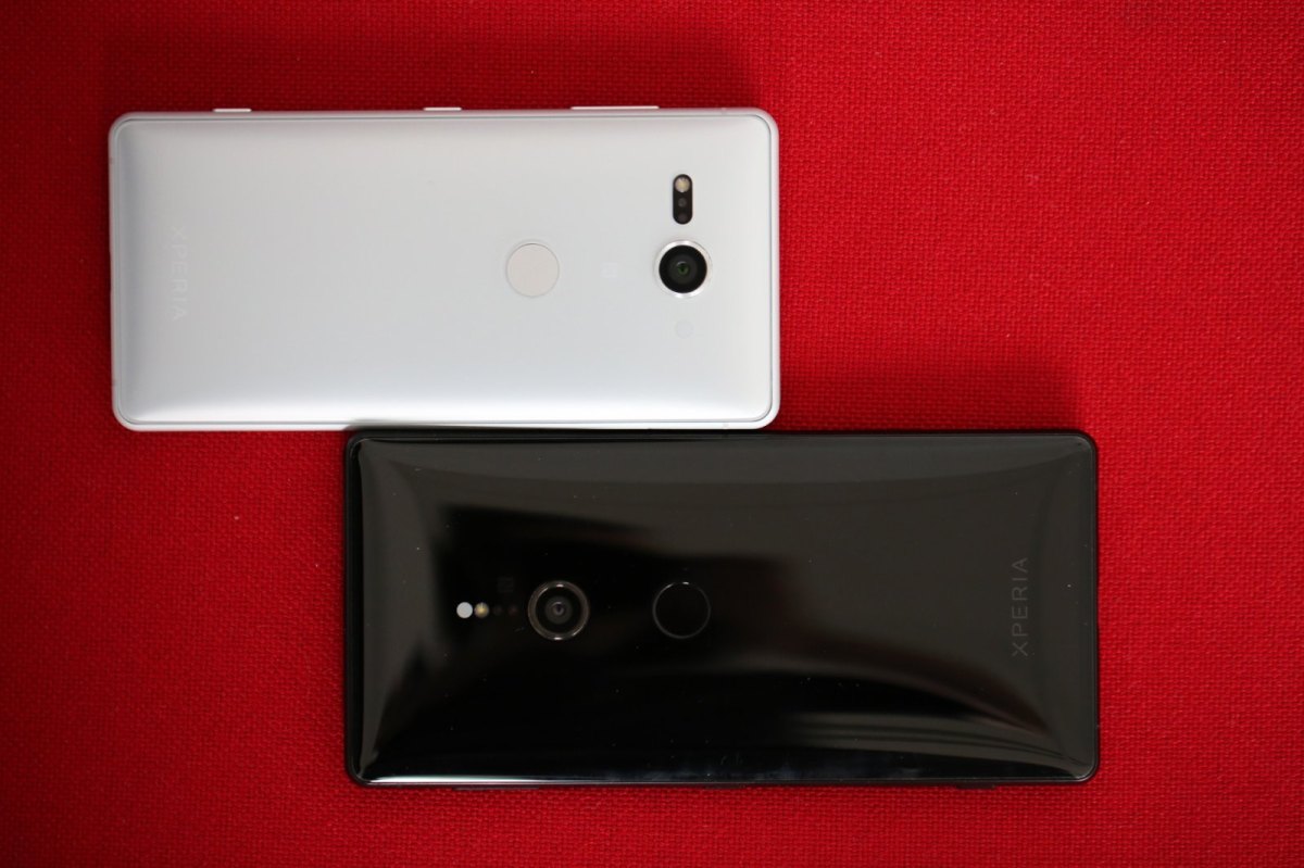 XZ2 und XZ2 Compact nebeneinander