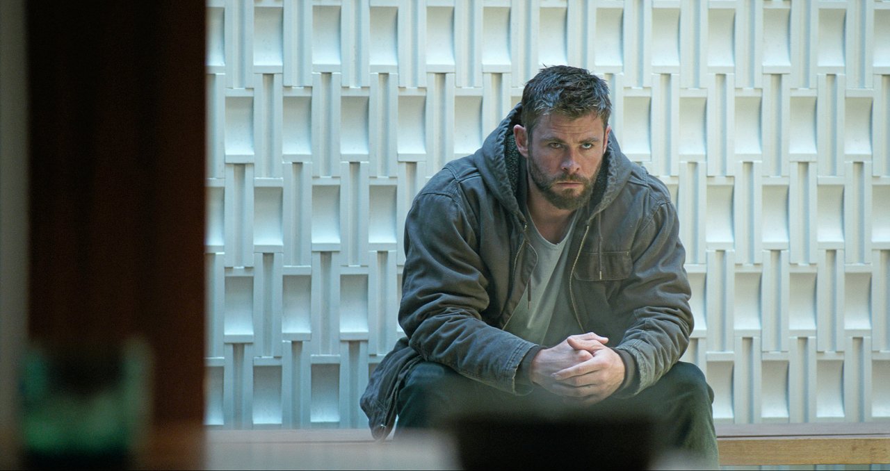 Thor (Chris Hemsworth) hätte ein Besuch in Caps Selbsthilfegruppe wohl auch nicht geschadet.