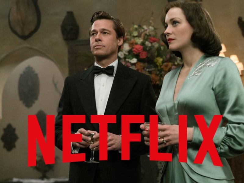 brad pitt marion cotillard Allied vertraute fremde Netflix