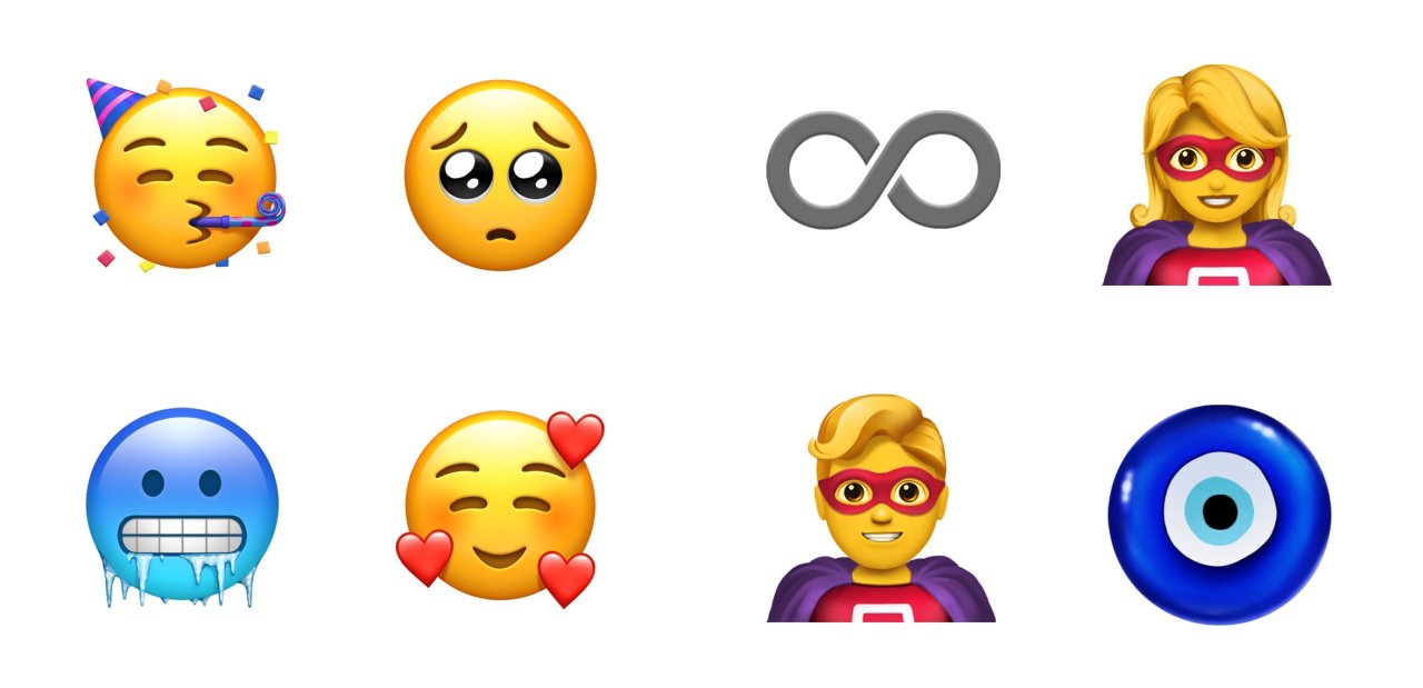 Seid ihr in Party-Stimmung oder ist euch eiskalt bis zum Gefrierpunkt? Die neuen Apple Emojis machen's möglich!