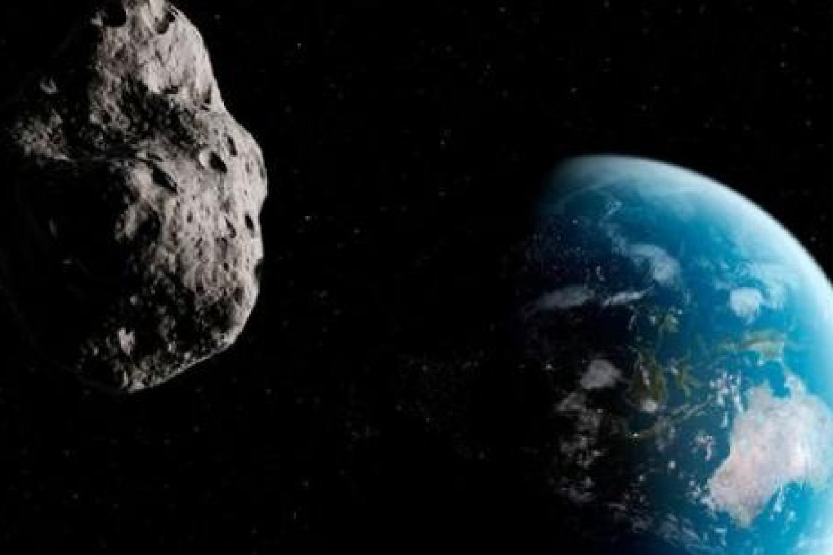 Asteroid 2018 PD20 (Simulation)