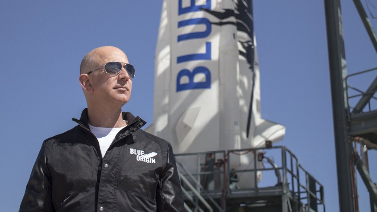 Amazon-Chef Jeff Bezos gründete Blue Origin im Jahr 2000.