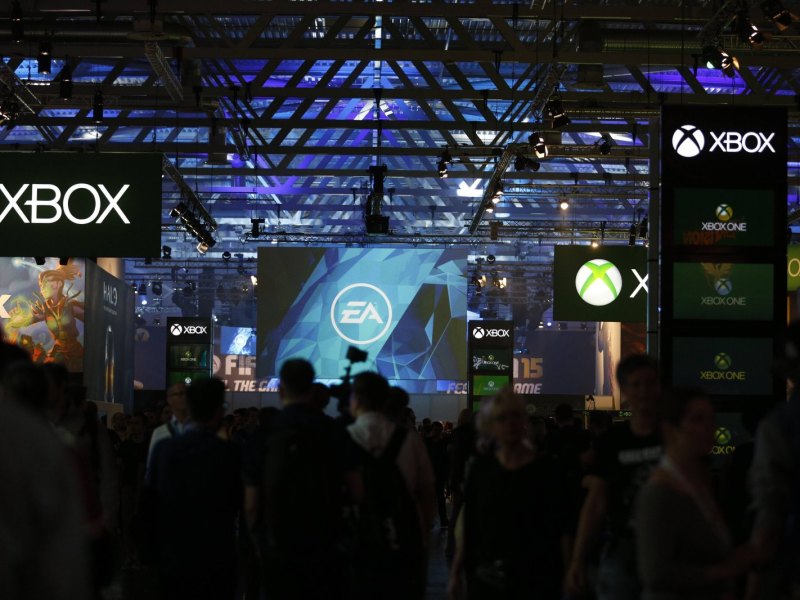 Xbox / EA Messestand