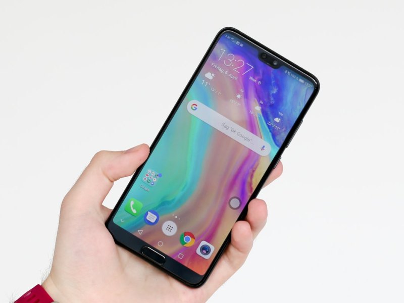 Das Smartphone Huawei P20 Pro.