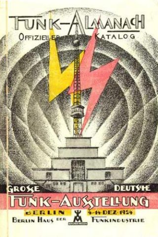 Katalog der 1. Deutschen Funk-Ausstellung 1924.