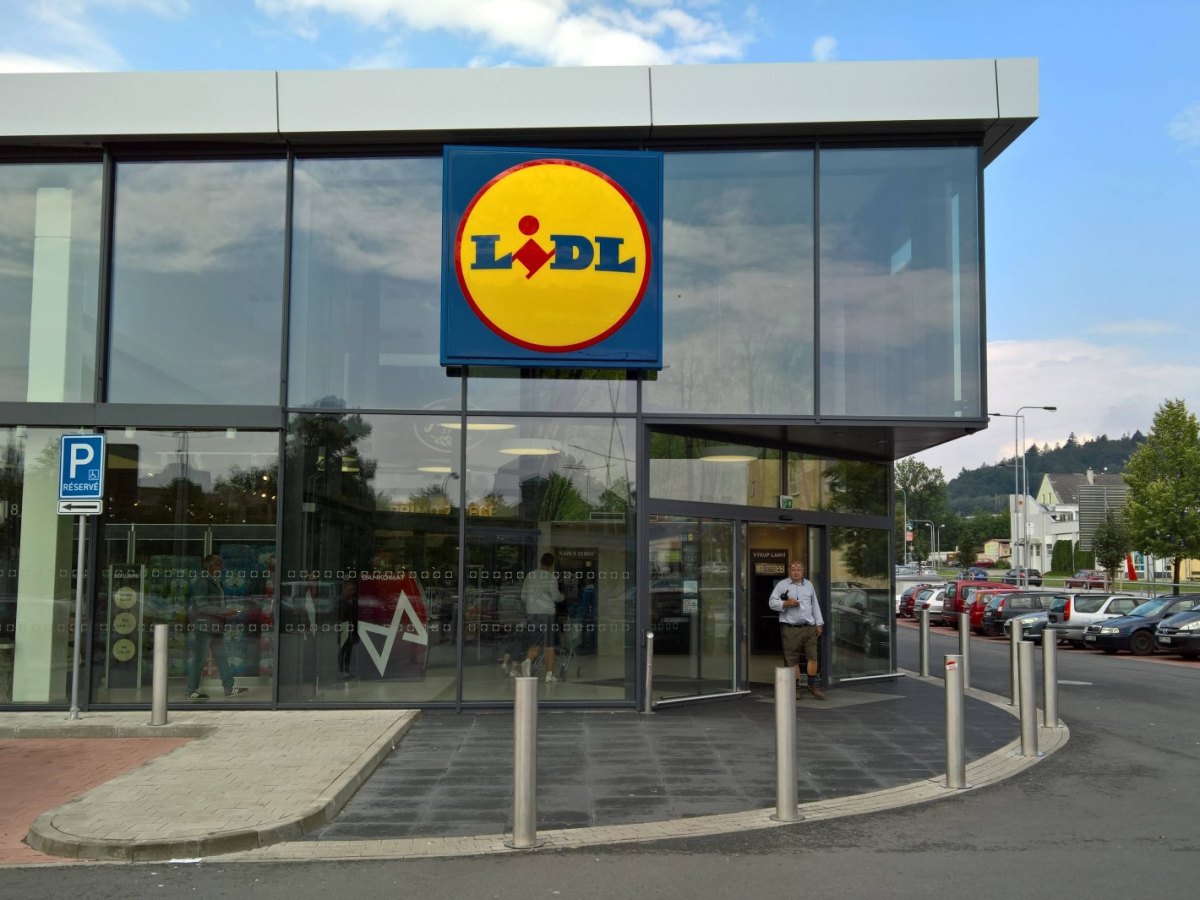 Bild zeigt eine Lidl Filiale