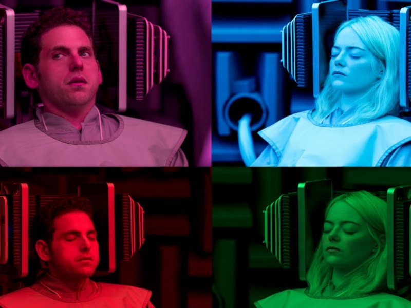 Emma Stone und Jonah Hill spielen die Hauptrollen in "Maniac" - eine der neuen Netflix-Serien im September 2018.