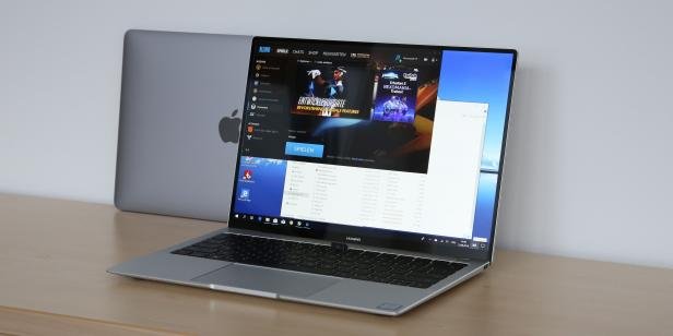 Auch mit dem Bildschirm kann das MateBook X Pro von Huawei punkten.