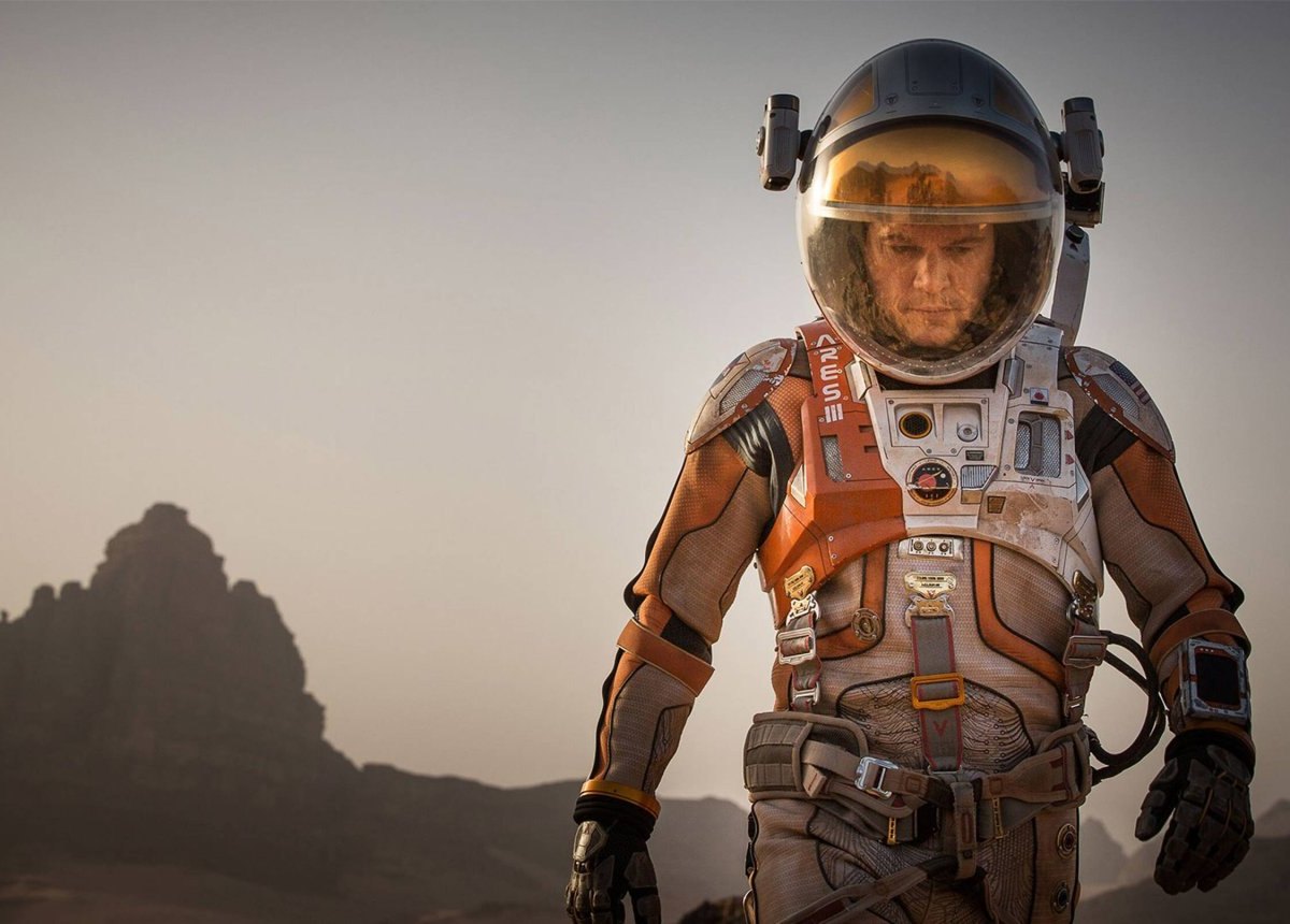 Matt Damon in The Martian