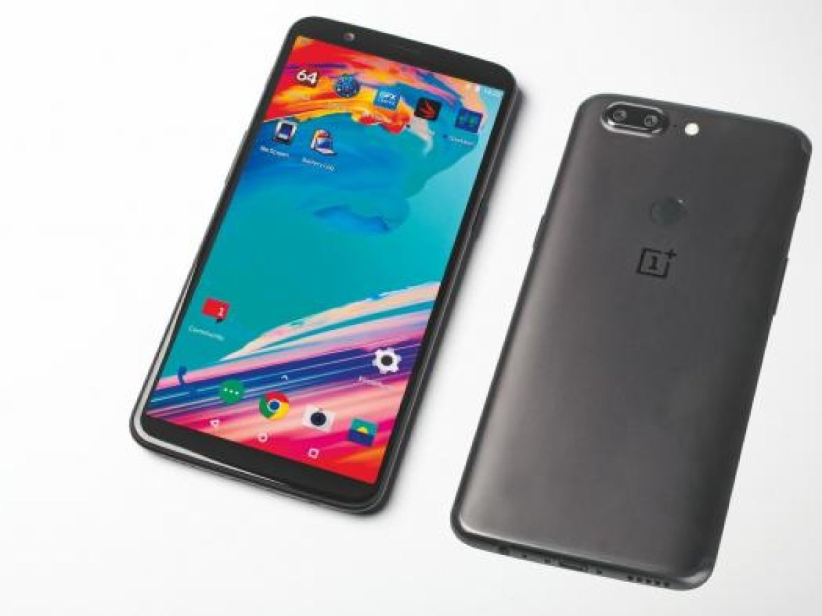 Das Smartphone OnePlus 5T