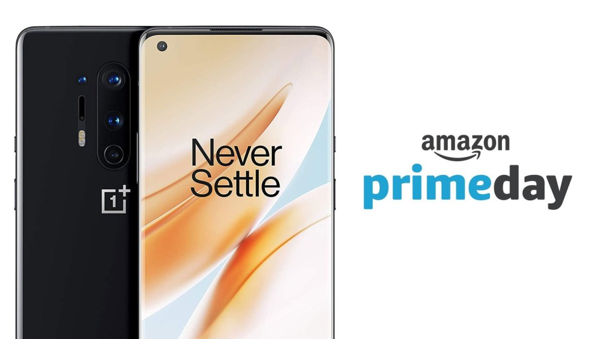 OnePlus 8 Pro mit Prime Day Logo