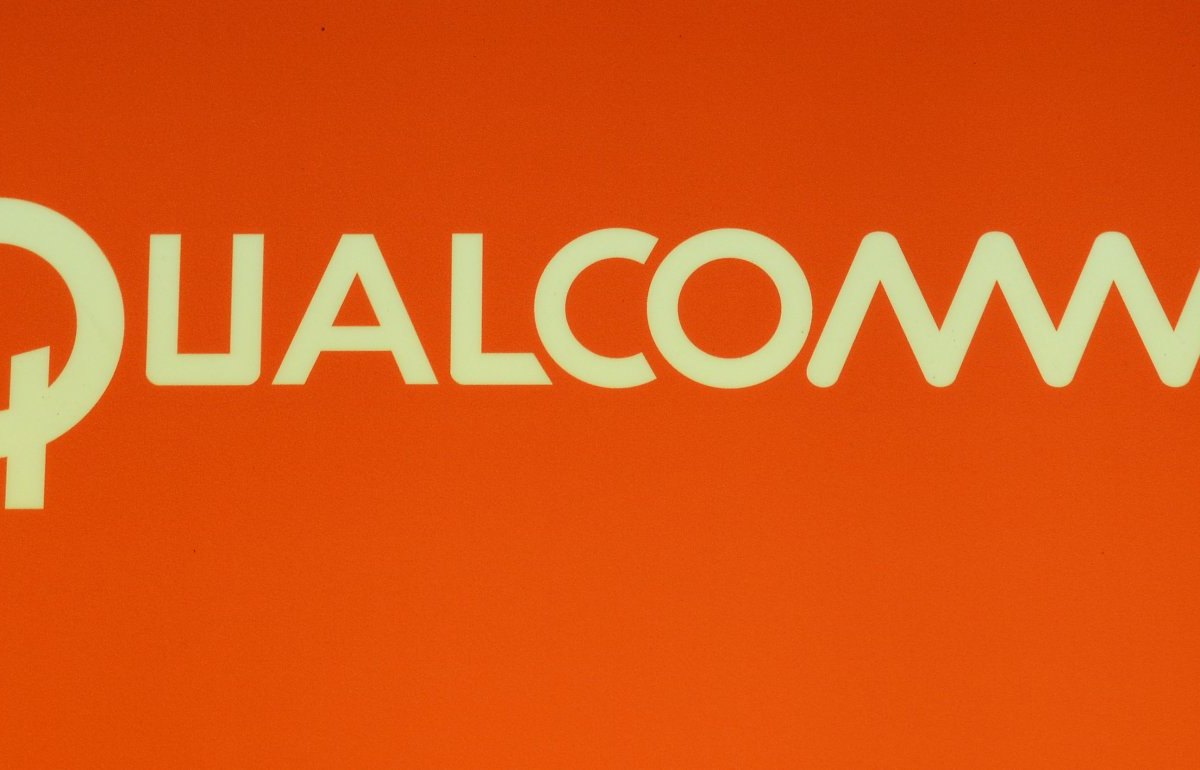 Das Logo von Qualcomm.