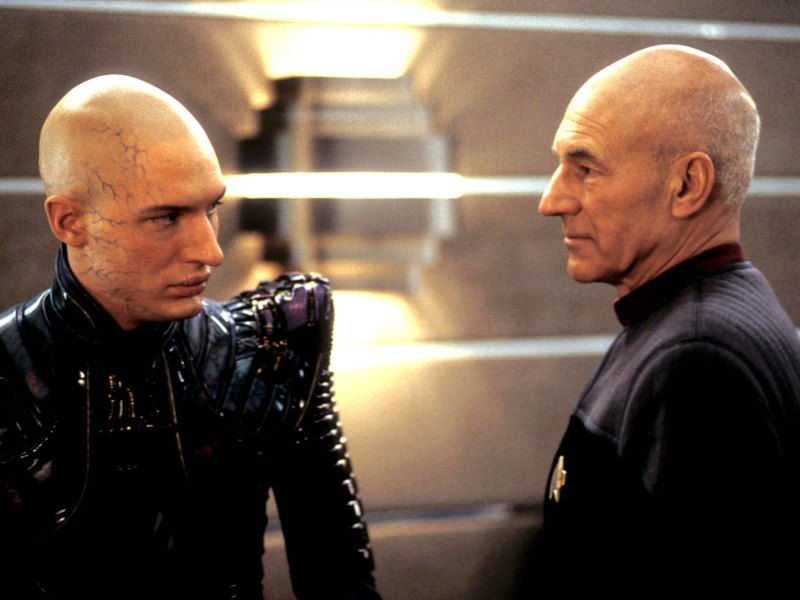 Star Trek Nemesis tom hardy und patrick stewart