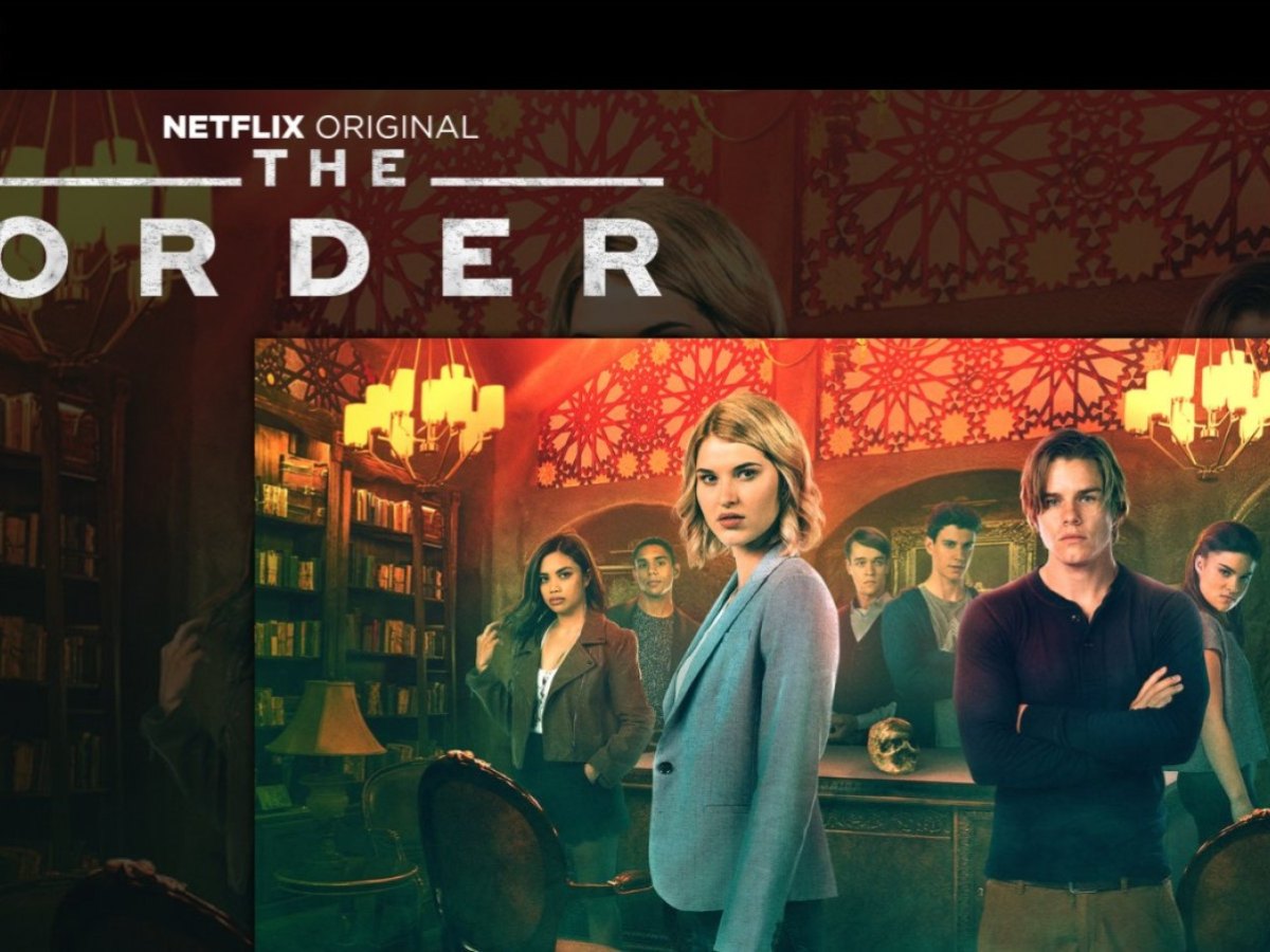 Netflix-Page von "The Order"