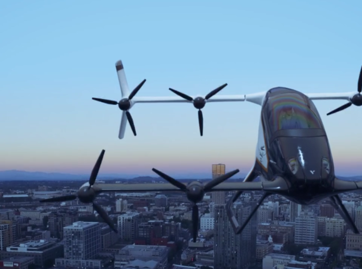 Das Vahana-Flugtaxi von Airbus