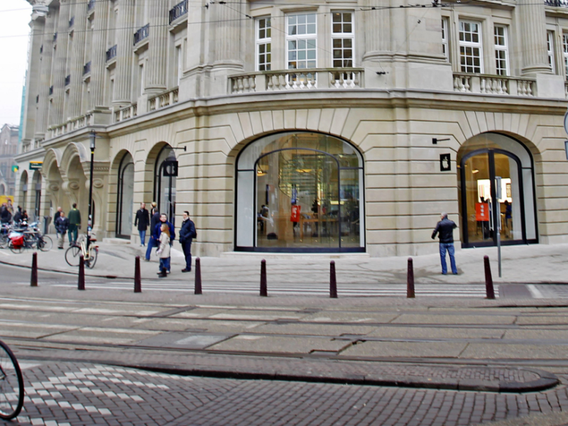 Der Apple Store in Amsterdam