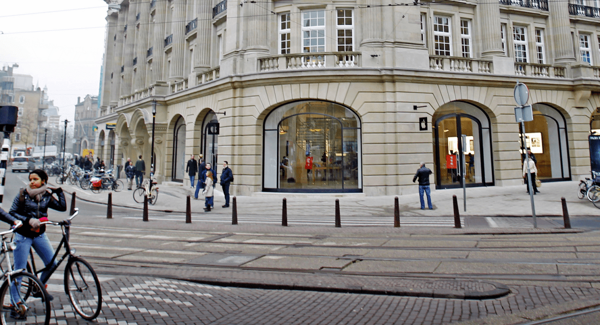 Der Apple Store in Amsterdam