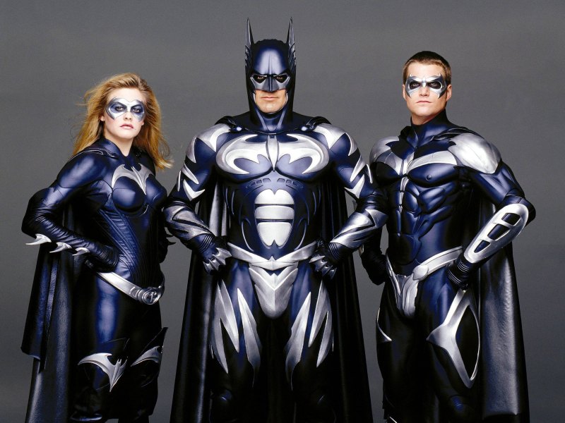 batman & robin alicia silverstone george clooney chris o'donnell