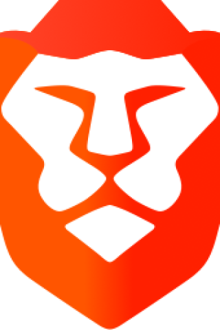 Sei ein Löwe: Das Logo des Brave Browsers.