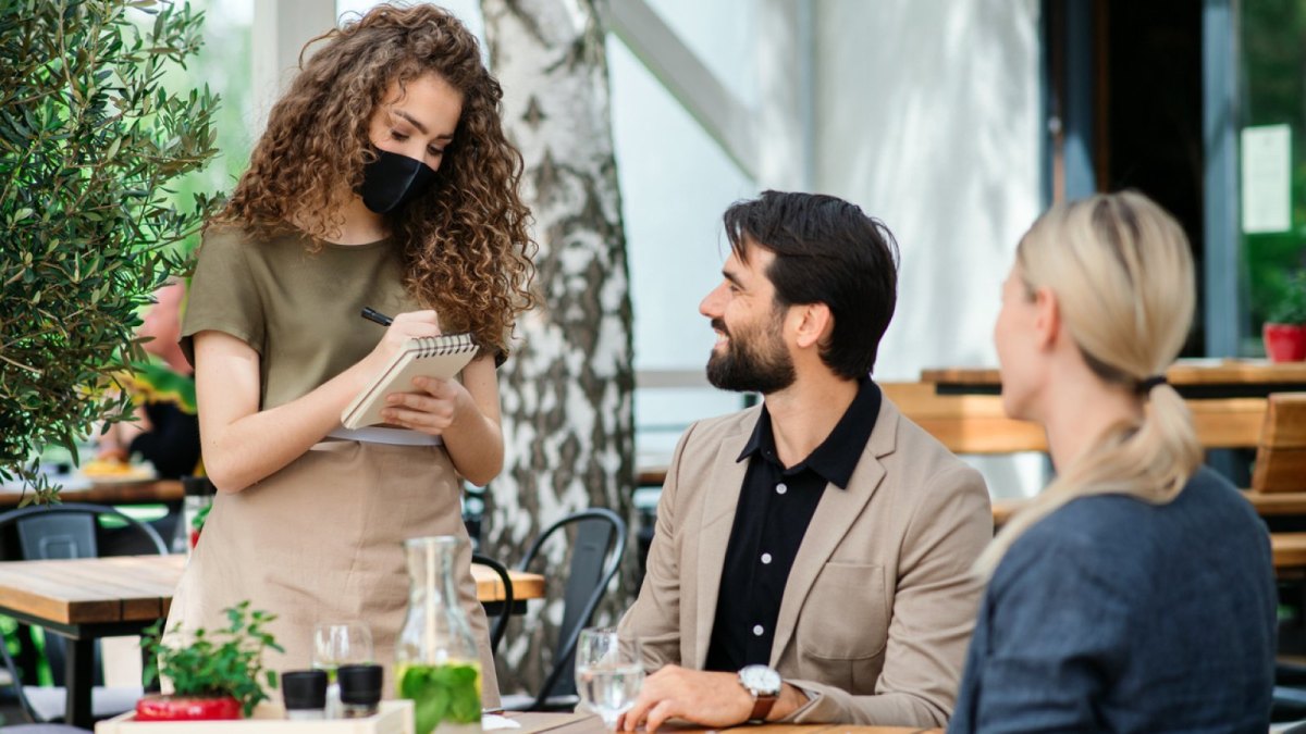 Menschen im Restaurant