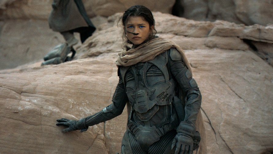 Zendaya als Chani in "Dune".