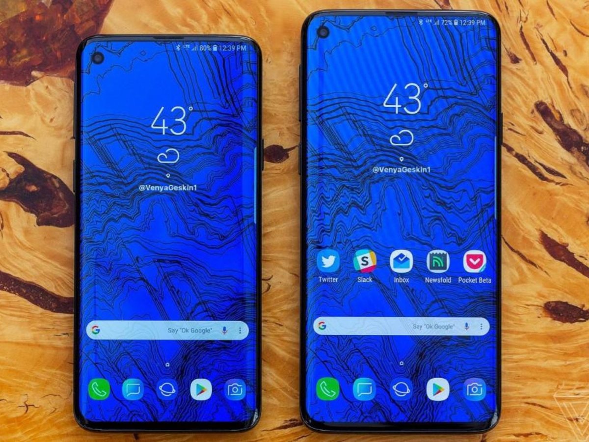 Konzept eines möglichen Samsung Galaxy S10