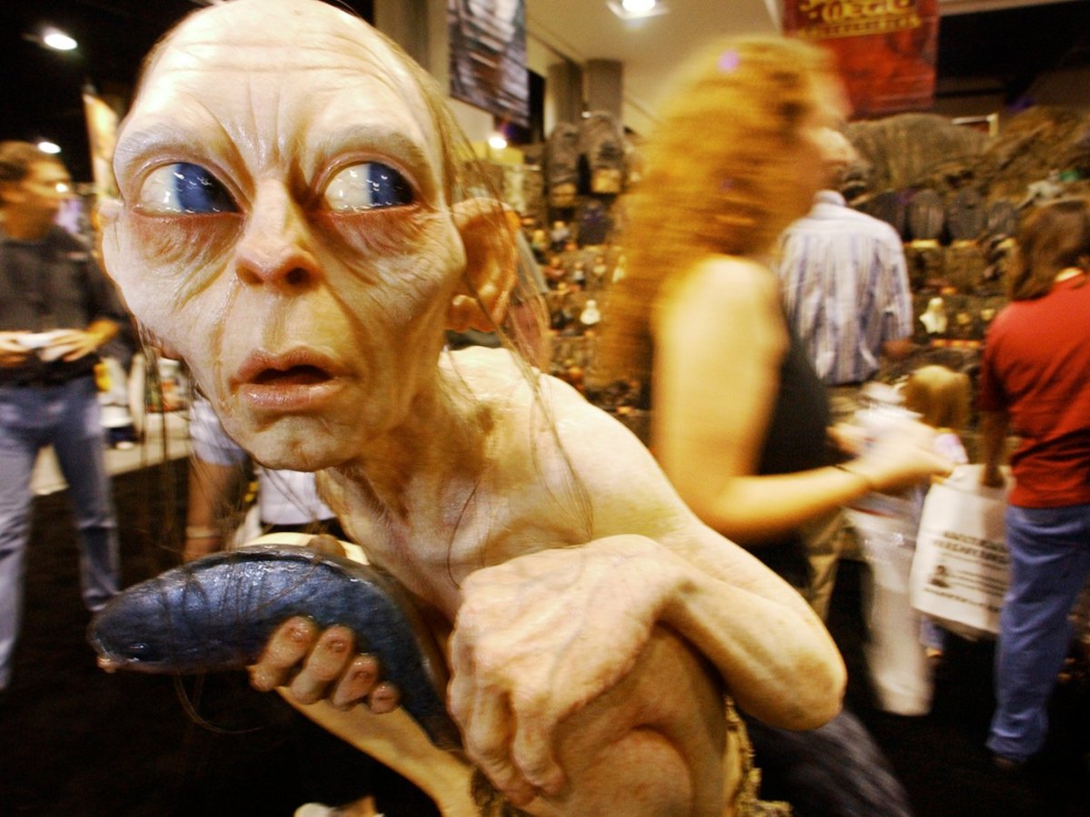 Figur des Herr der Ringe-Charakters Gollum