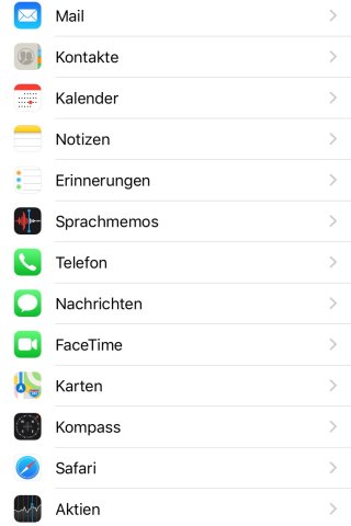 Geh in den "Einstellungen" auf deinem iPhone auf "Nachrichten".