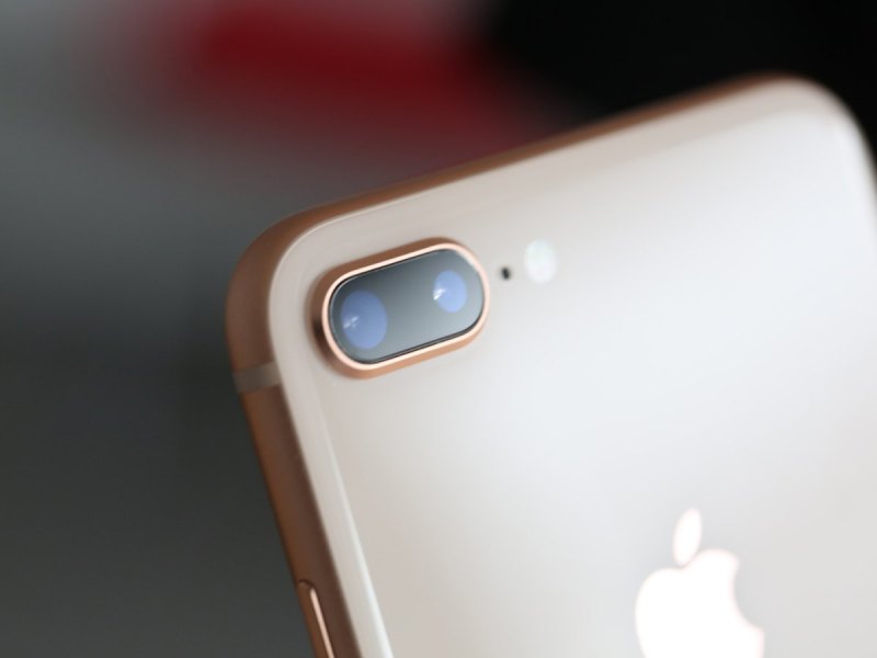 iPhone 8 mit Zoom auf Dual-Kamera