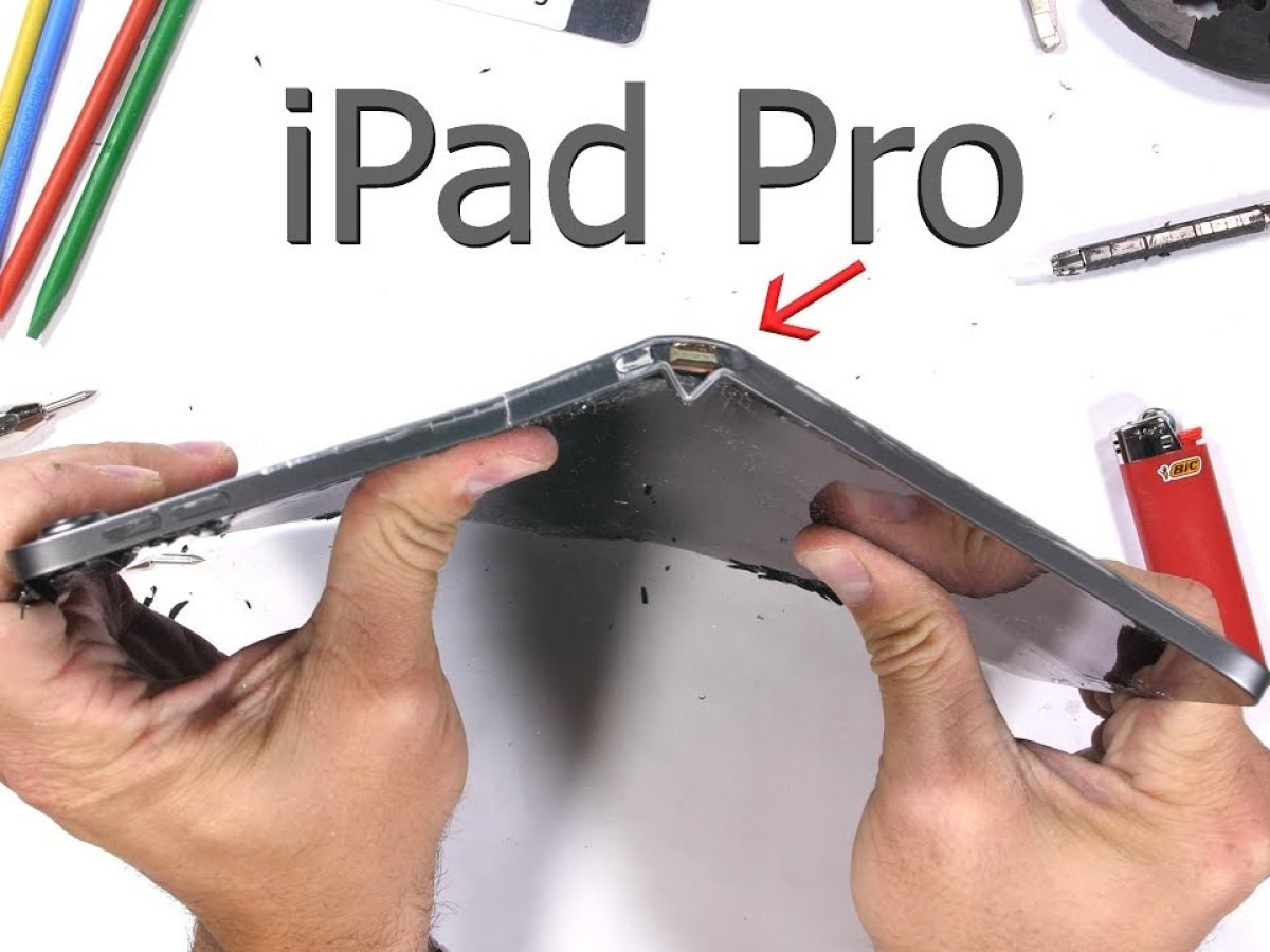 iPad Pro in 2 Teilen