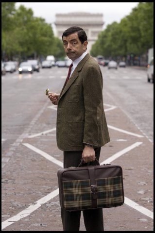 Rowan Atkinson in seiner Kultfigur "Mr. Bean".