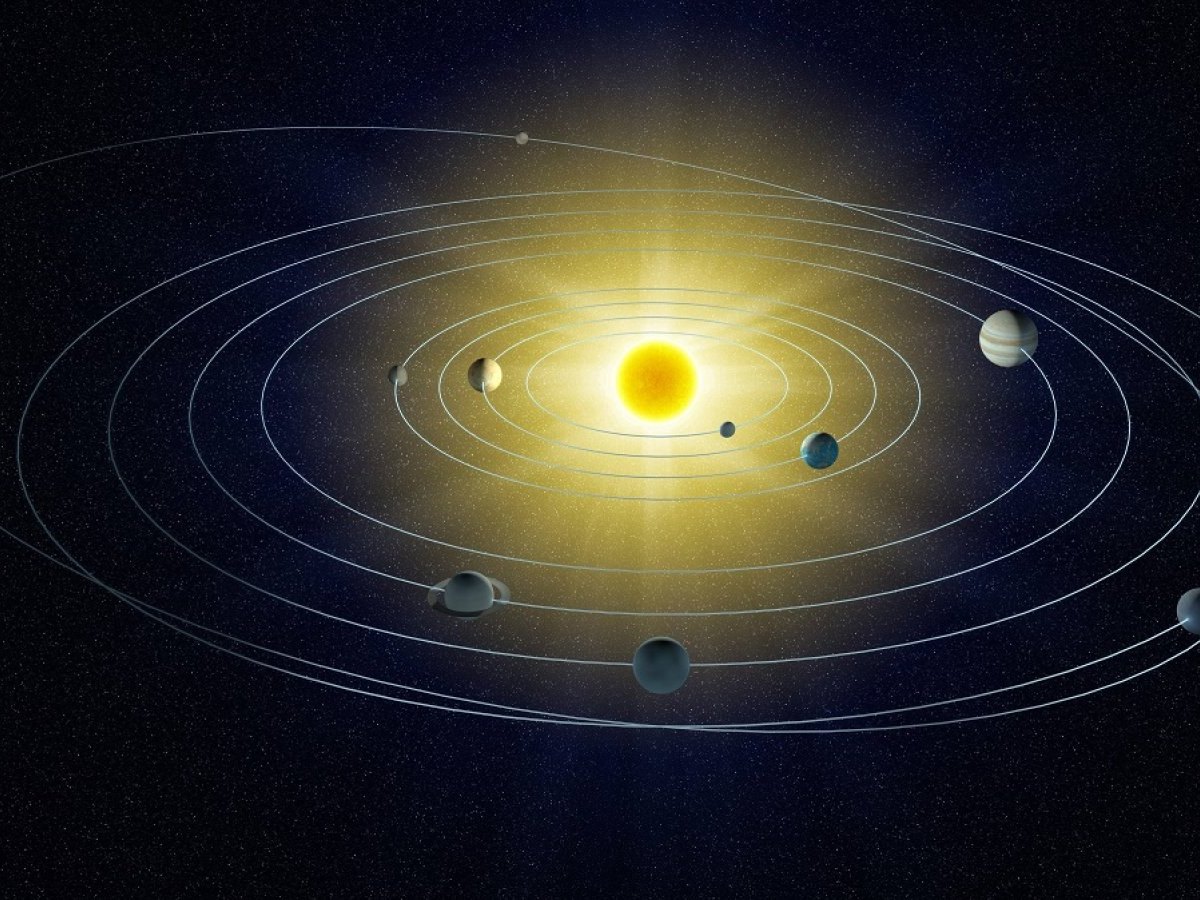 Unser Sonnensystem.