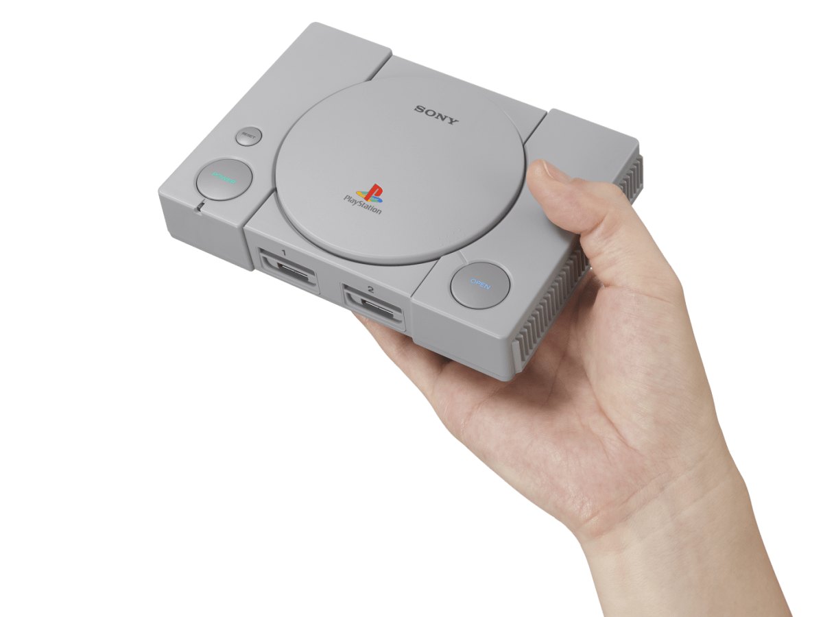 Die PlayStation Classic.