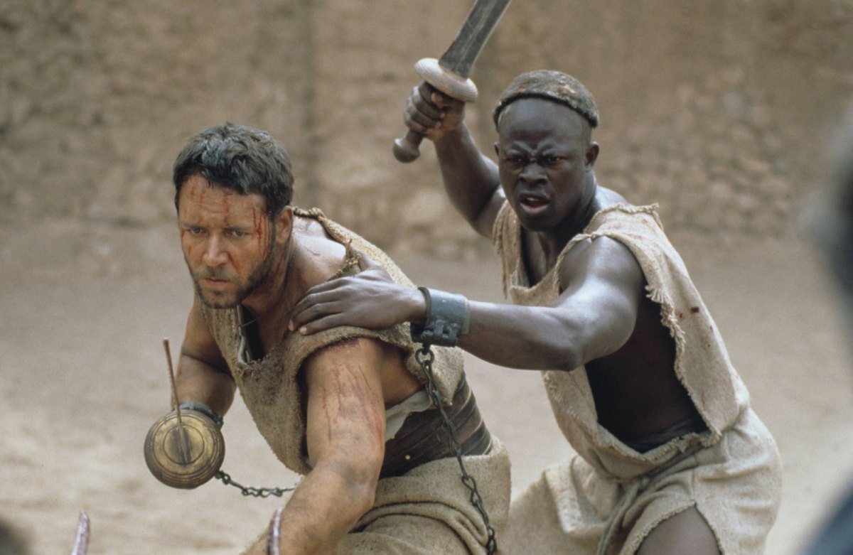 russell crowe djimon hounsou