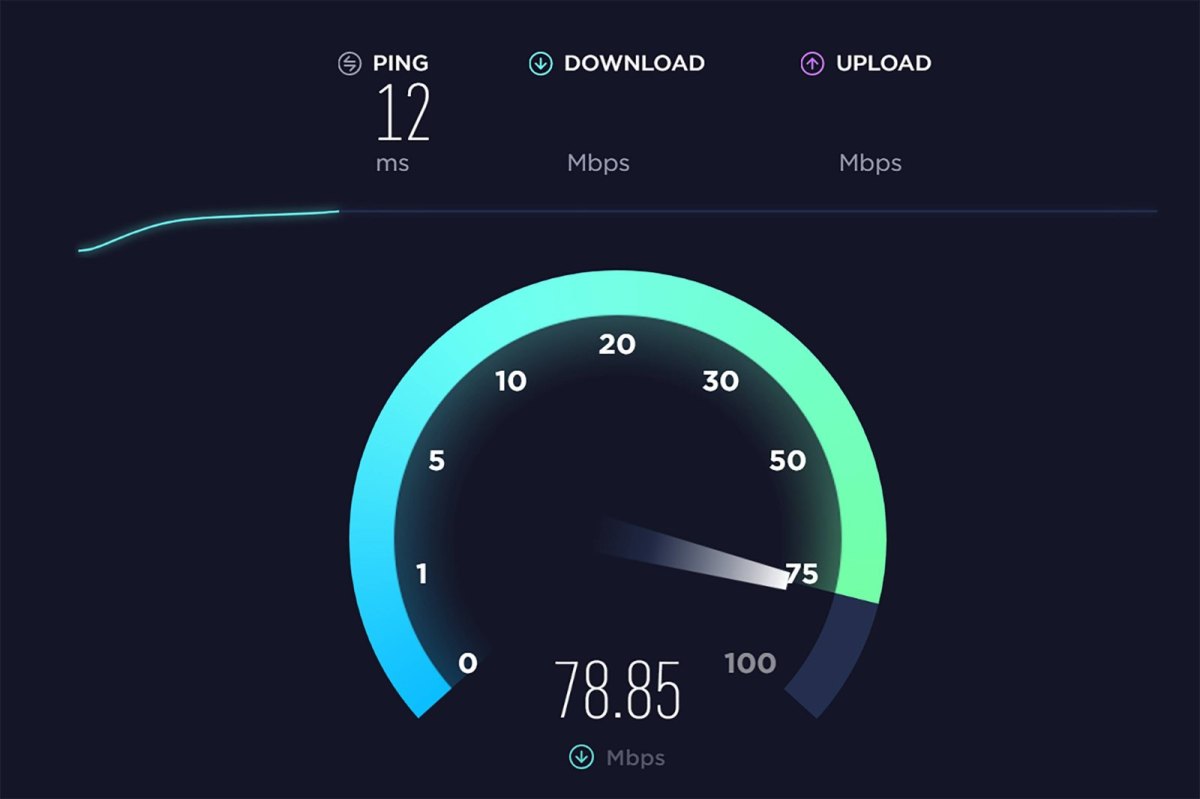 Screenshot Speedtest