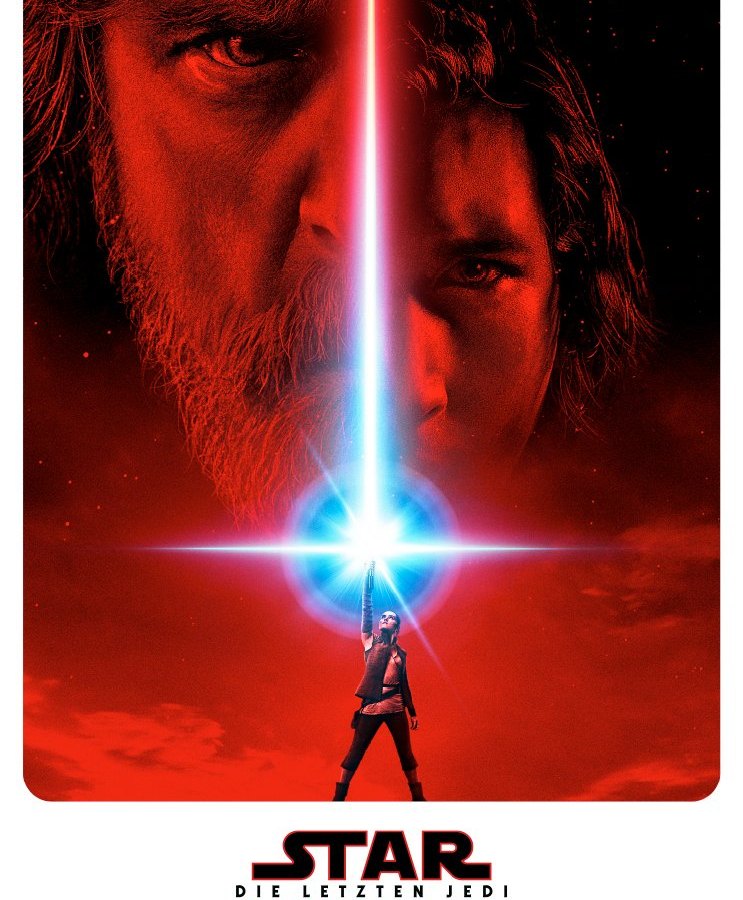 Filmplakat von "Star Wars: Die letzten Jedi"