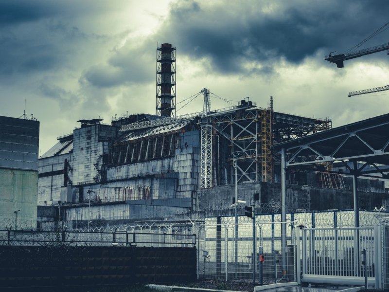 Vierter Reaktor der Kernkraftwerks Tschernobyl