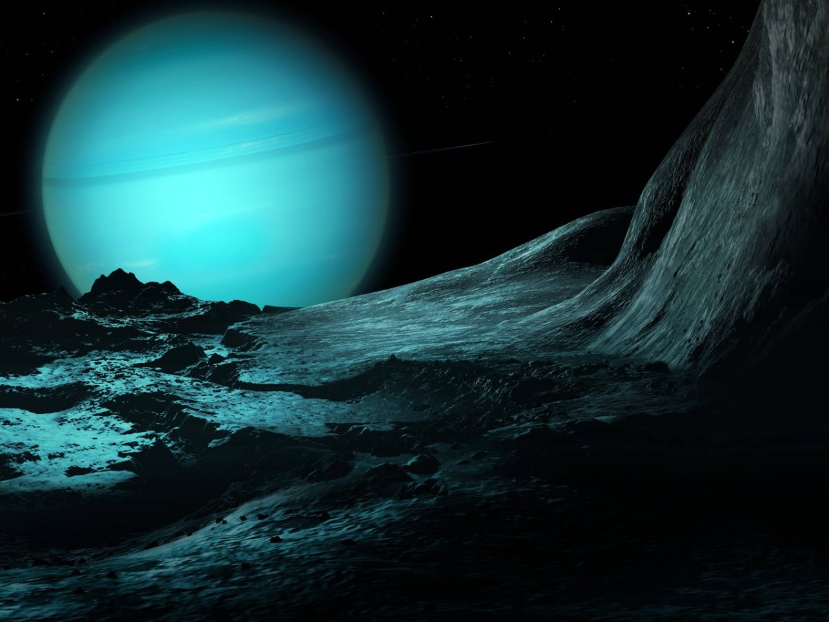 Planet Uranus.