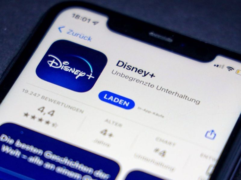 Disney Plus-App.