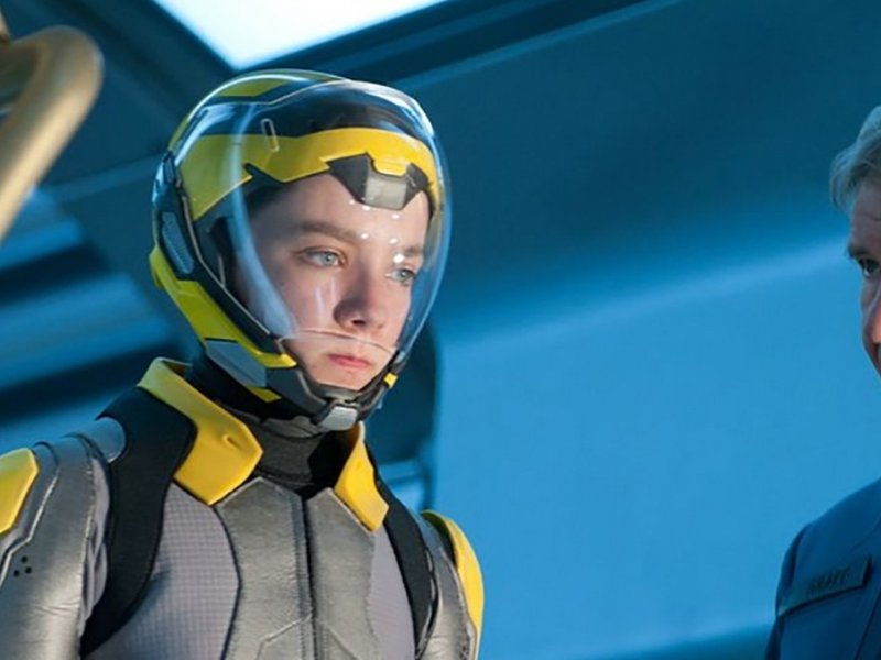 "Ender's Game": Auf Enders (Asa Butterfield) Schultern ruht die Zukunft der Menschheit.. © Constantin Film GmbH