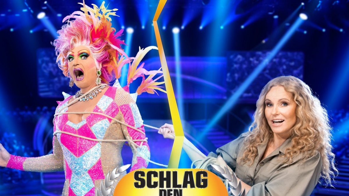 Olivia Jones und Katja Burkard bei "Schlag den Star".. © ProSieben/Steffen Z Wolff