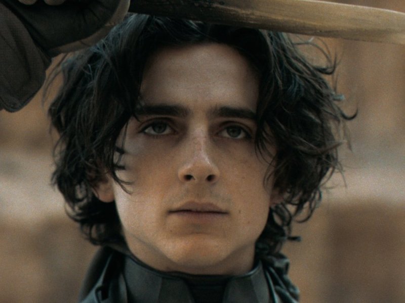 Timothée Chalamet in "Dune".. © © 2021 Warner Bros. Entertainment Inc. All Rights Reserved.