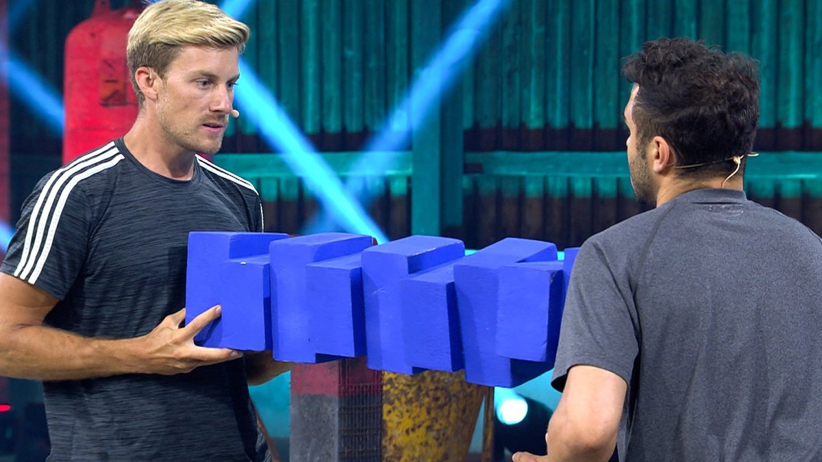 Dominik (l.) und Lars im Finale von "Sommerhaus der Stars".. © RTL