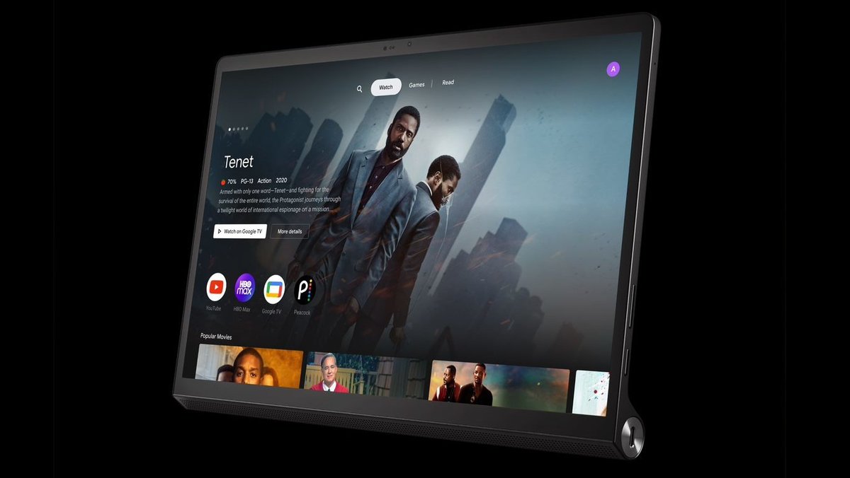 Das Lenovo Yoga Tab 13 ist besonders fürs Home-Entertainment gedacht.. © Lenovo