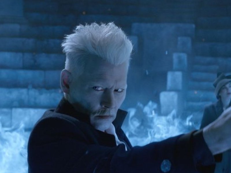 "Phantastische Tierwesen 2: Grindelwalds Verbrechen": Der dunkle Magier Gellert Grindelwald (Johnny Depp) sucht Verbündete.. © 2018 Warner Bros. Entertainment