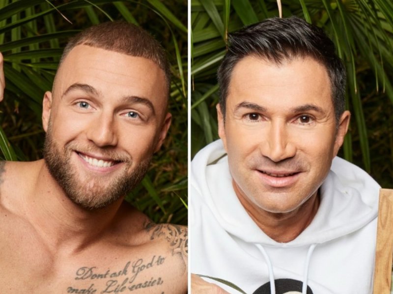 Filip Pavlovic (li.) und Lucas Cordalis sind bereits in Südafrika gelandet.. © RTL / Arya Shirazi / RTL