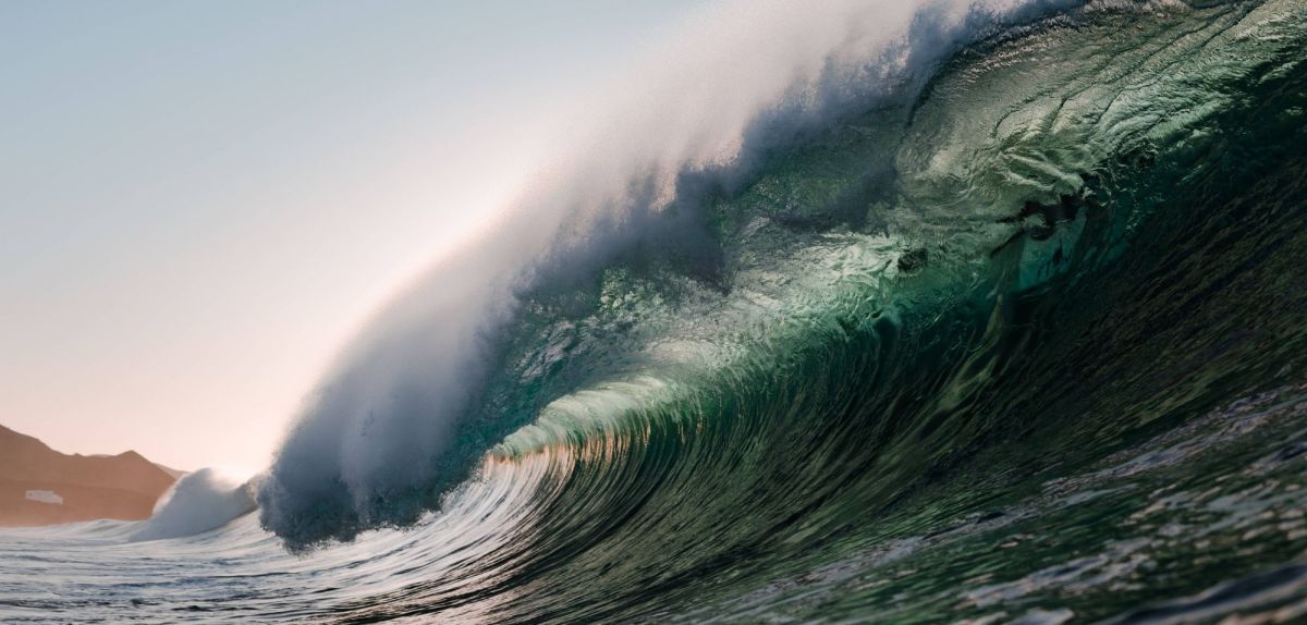 Tsunami sind sehr gefährlich.