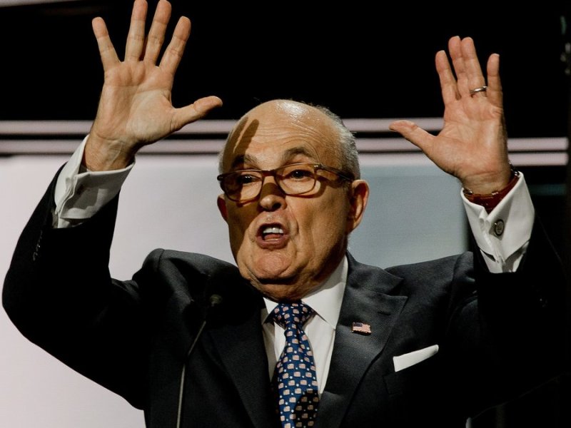 Rudy Giuliani. © mark reinstein/Shutterstock